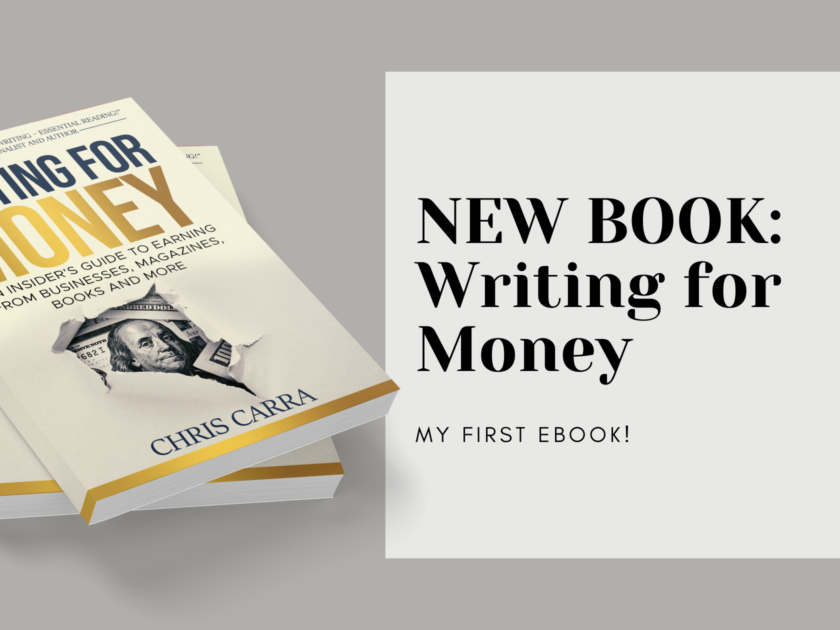 Writing for Money book launch